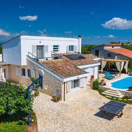 Ferienhaus My Dalmatia - Elia With Private Pool And Panoramic Sea View Zadar