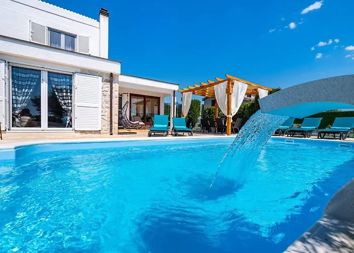 My Dalmatia - Elia With Private Pool And Panoramic Sea View Ferienhaus