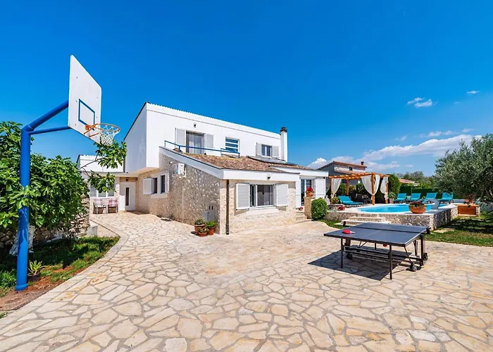 Ferienhaus My Dalmatia - Elia With Private Pool And Panoramic Sea View Zadar