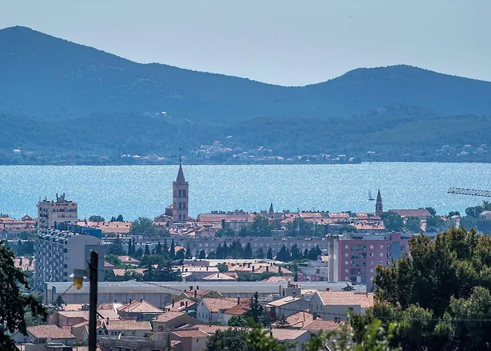 펜션 My Dalmatia - Elia With Private Pool And Panoramic Sea View 자다르