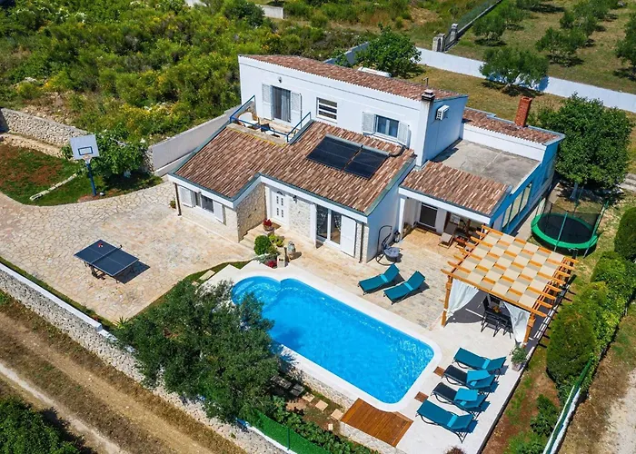 My Dalmatia - Elia With Private Pool And Panoramic Sea View 자다르