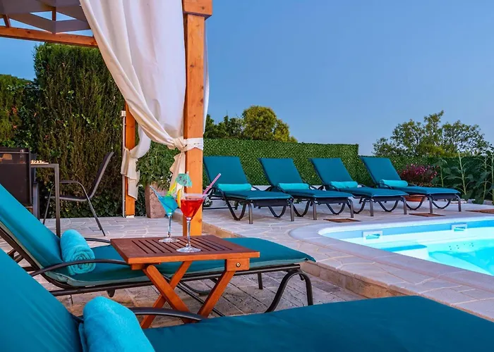 My Dalmatia - Elia With Private Pool And Panoramic Sea View 펜션