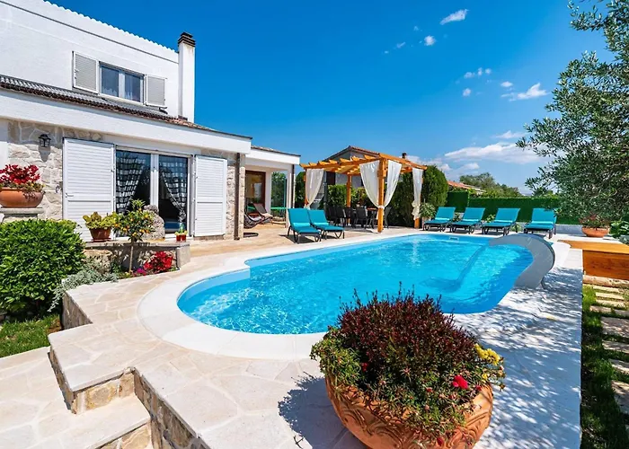 My Dalmatia - Elia With Private Pool And Panoramic Sea View 펜션 자다르