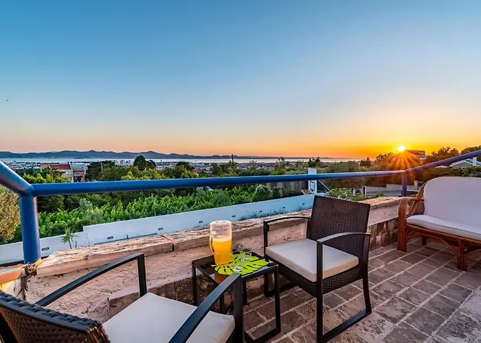 My Dalmatia - Elia With Private Pool And Panoramic Sea View 펜션